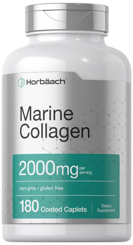 Marine Collagen Peptides 2000mg per serving 180 Caplets Reduced Price