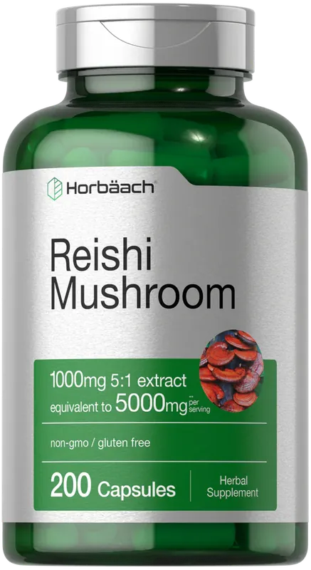 Bargain Reishi Mushroom 200 Capsules