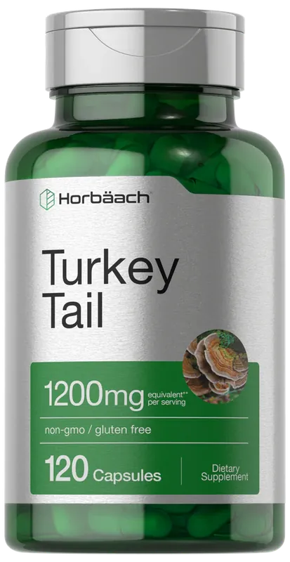 Price Drop Turkey Tail Mushroom 120 Capsules