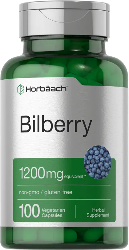 Bilberry Fruit Extract 100 Capsules Popular