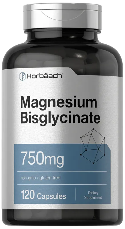 Express Delivery Magnesium Bisglycinate 750mg 120 Capsules