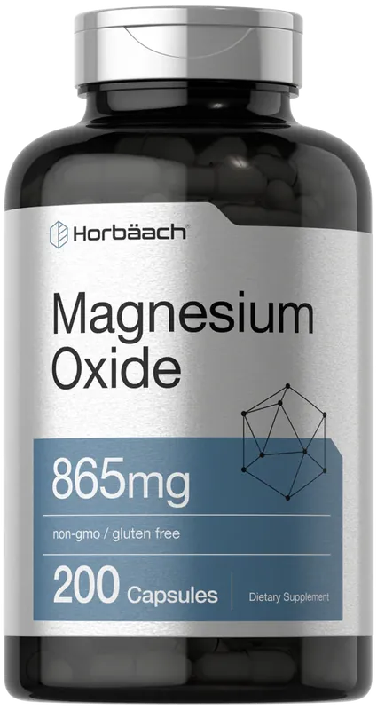 Magnesium Oxide 865mg 200 Capsules Special Discount