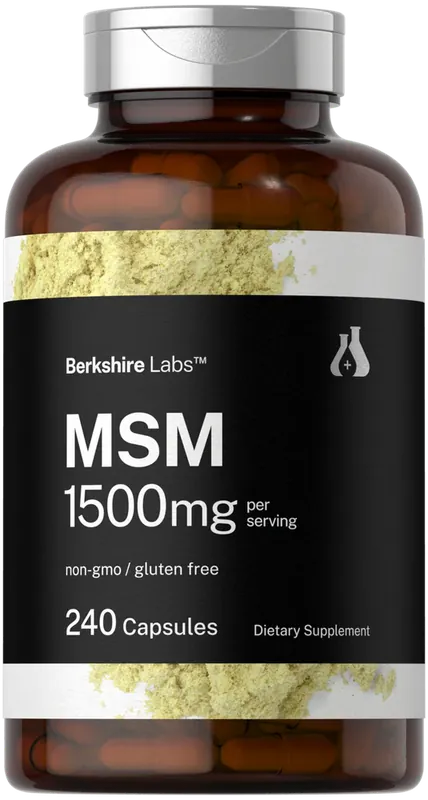 Limited Offer MSM 1500mg per serving 240 Capsules