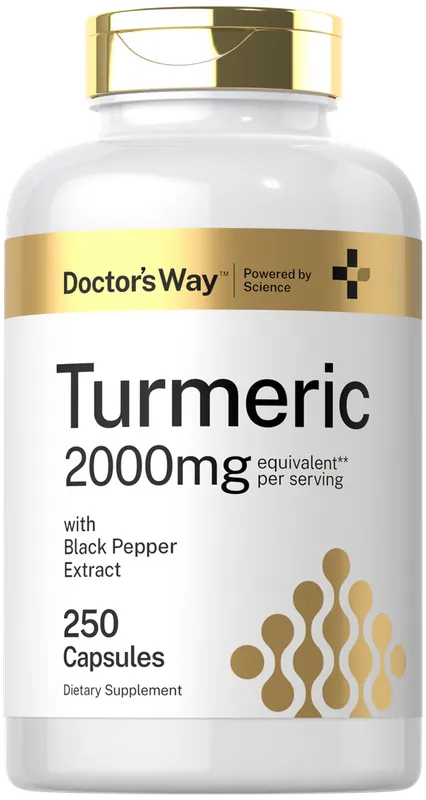 Turmeric Curcumin 250 Capsules Premium