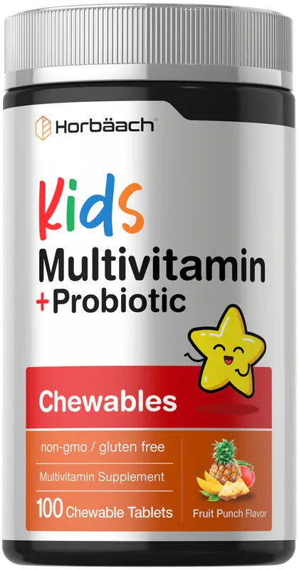 Best Choice Kids Multivitamin with Probiotics 100 Tablets