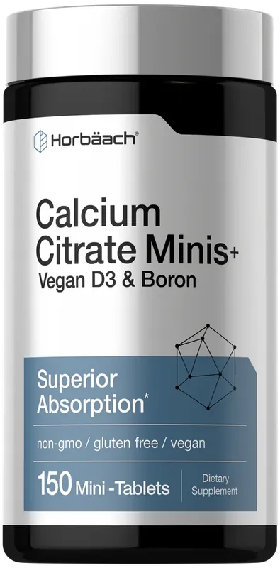 Calcium Citrate with Vitamin D3 150 Tablets Best Choice