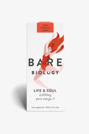 Life & Soul High Strength Omega-3 Fish Oil - 150ml Bottle Super Sale