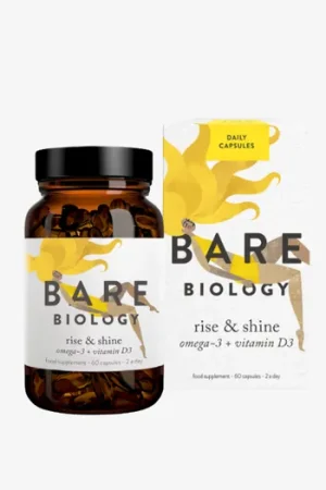 Exclusive Offer Rise & Shine Omega 3 with Vitamin D3 Capsules