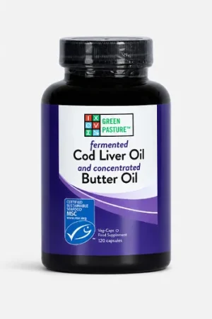 Fermented Cod Liver Oil and Concentrated Butter Oil Capsules Get Yours