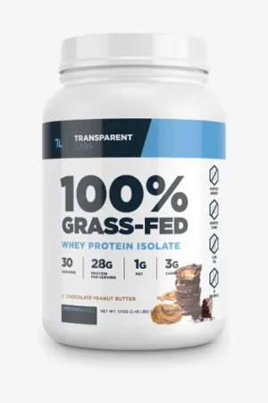 Grass Fed Whey Isolate - Choc peanut butter Last Chance