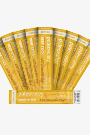 100% Grass Fed Beef Sticks - Teriyaki Weekend Sale