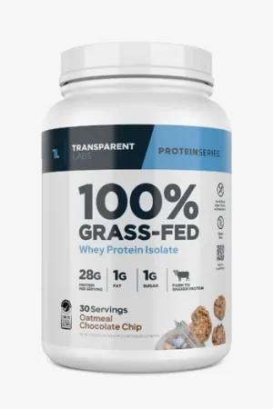 Grass Fed Whey Isolate - Oatmeal Chocolate Chip Cookie Hassle-Free Returns