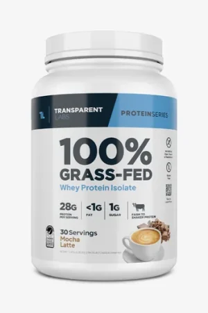 Grass Fed Whey Isolate - Mocha Seasonal Sale