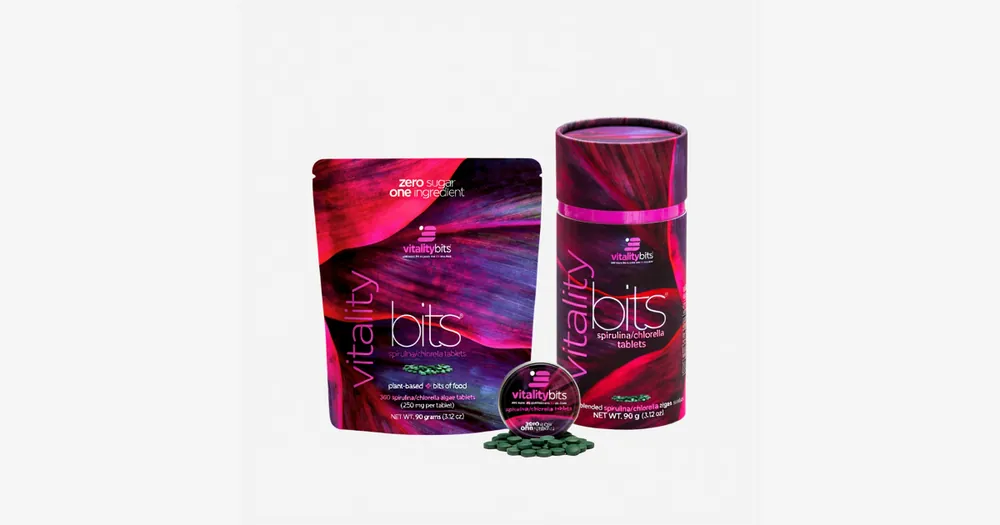 VITALITYbits Spirulina/Chlorella - Canister Super Sale
