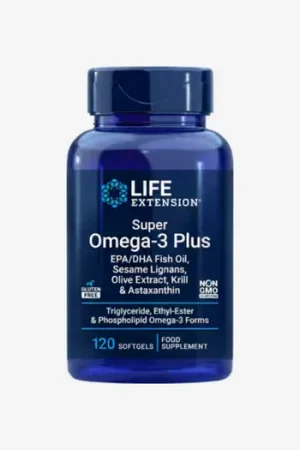 Super Omega-3 Plus EPA/DHA Fish Oil, Sesame Lignans, Olive Extract, Krill & Astaxanthin Place Order
