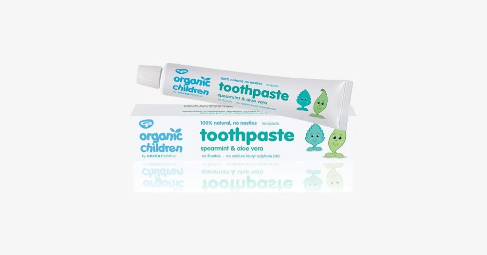Secure Checkout Organic Children Spearmint & Aloe Vera Toothpaste