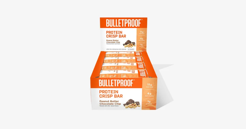 Affordable Protein Crisp Bar Peanut Butter Chocolate Chip