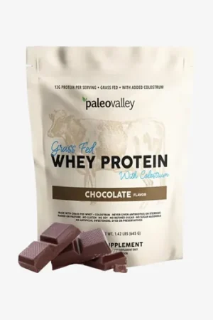 100% Grass Fed Whey Protein with Colostrum - Chocolate Shop Now