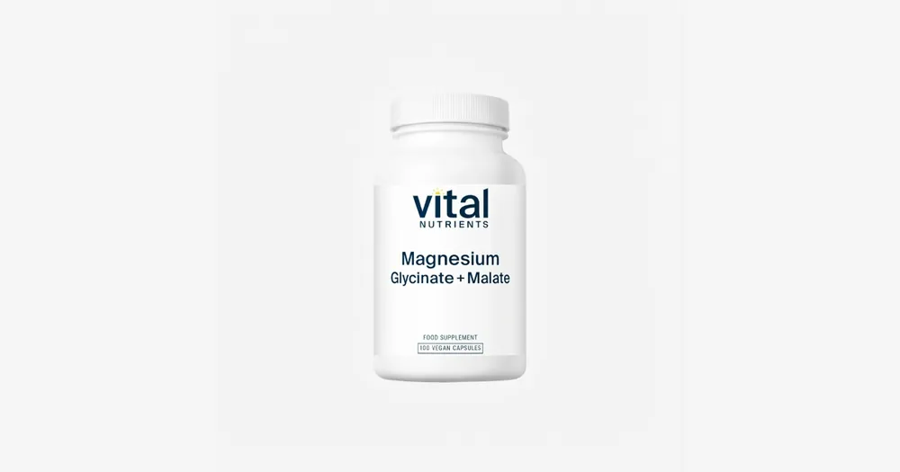 Fast Shipping Magnesium Glycinate + Malate 120mg