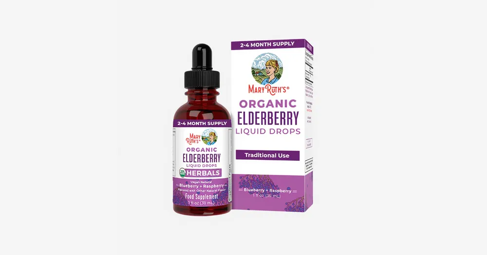Organic Elderberry Drops - Blueberry Raspberry Last Chance