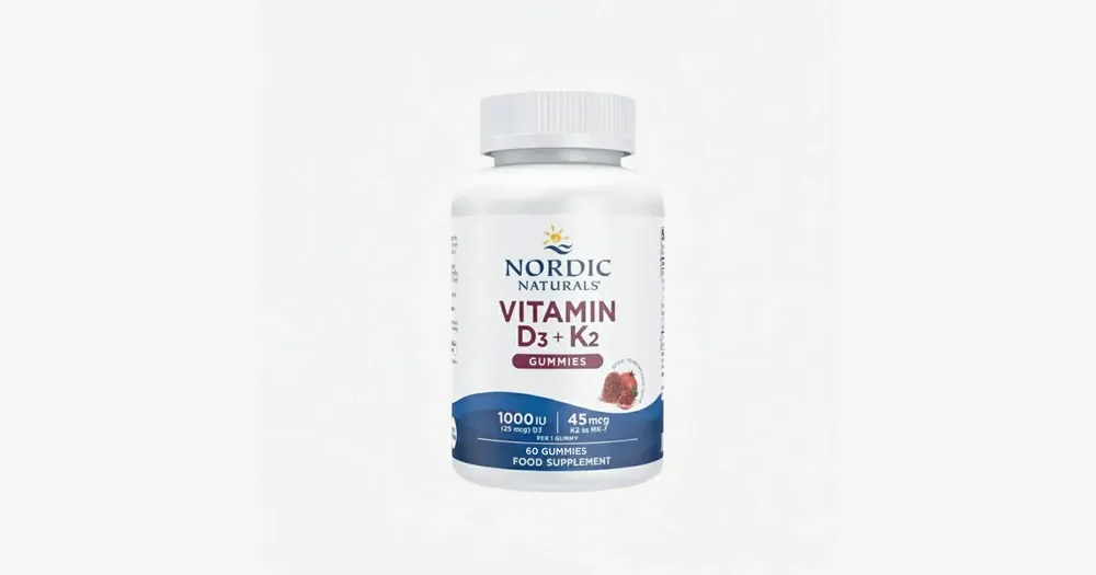 Vitamin D3 + K2 Gummies - Pomegranate While Supplies Last