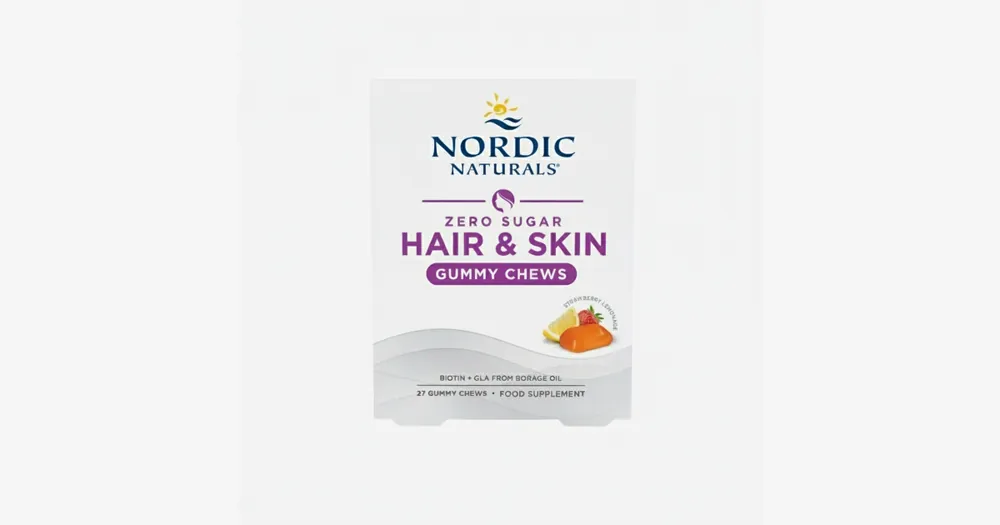 Fast Shipping Zero Sugar Hair & Skin Gummy Chews