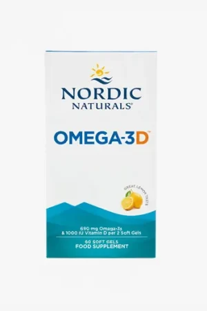 While Supplies Last Omega-3D Lemon
