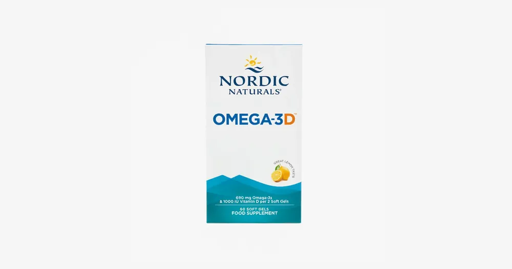While Supplies Last Omega-3D Lemon