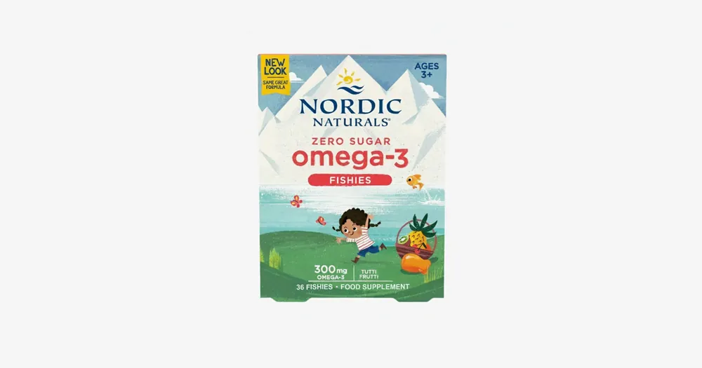 Zero Sugar Omega-3 Fishies - Tutti Frutti Hot Deal