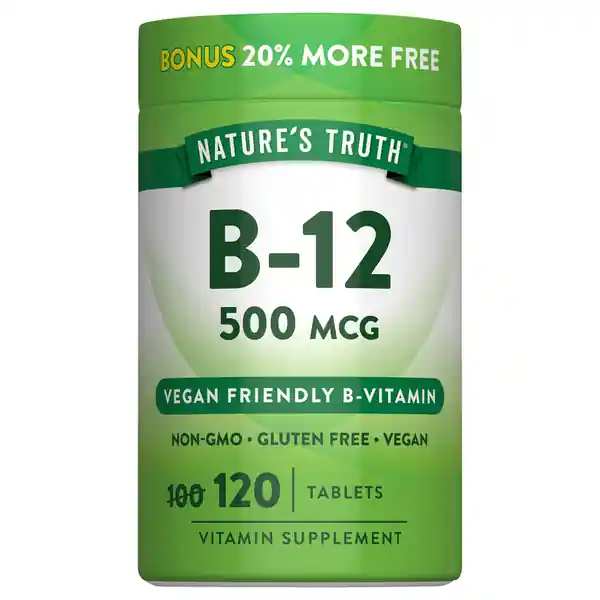 Nature‘s Truth Vitamin B-12 Tablet Secure Checkout