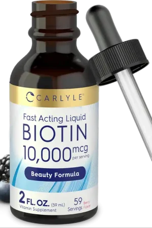 Biotin 10000mcg 2oz Liquid Genuine
