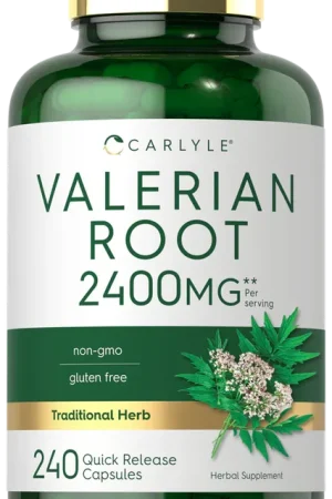 Valerian Root 240 Capsules Time-Limited