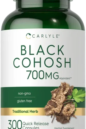 Black Cohosh 300 Capsules Best Price