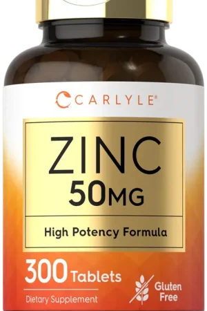 Brand New Zinc 50mg 300 Tablets