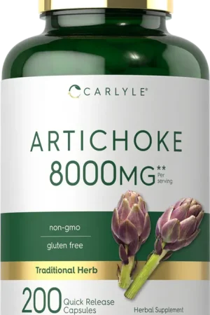 Artichoke Extract 200 Capsules Limited Offer