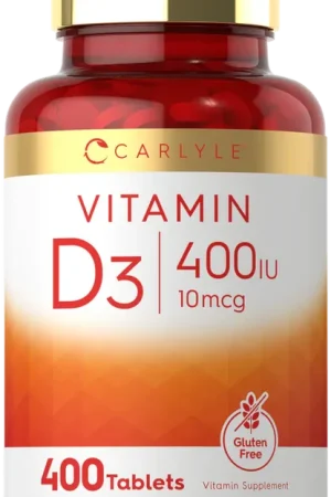 Vitamin D-3 400IU 400 Tablets New Arrival