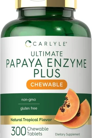 While Supplies Last Papaya Enzyme 300 Chewable Tablets