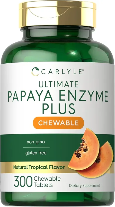 While Supplies Last Papaya Enzyme 300 Chewable Tablets