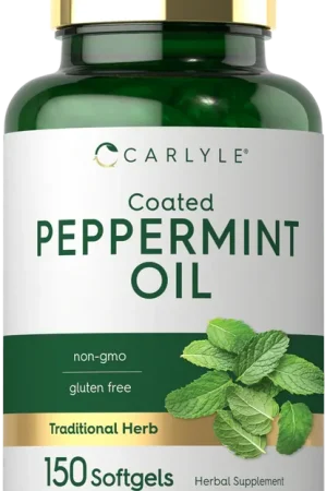 Authentic Peppermint Oil 100mg 150 Softgels