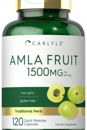Best Price Amla Fruit 1500mg per serving 120 Capsules