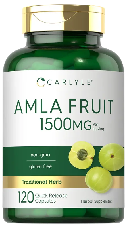 Best Price Amla Fruit 1500mg per serving 120 Capsules
