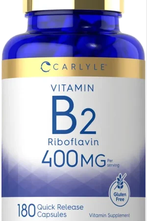 Vitamin B-2 400mg per serving 180 Capsules Special Discount