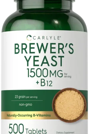 Brewers Yeast 1500mg per serving 500 Tablets While Supplies Last