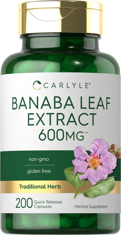 Banaba Leaf Extract 200 Capsules Cheap