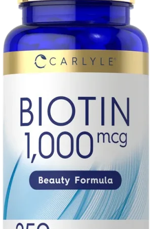 Biotin 1000mcg 250 Tablets Factory Price