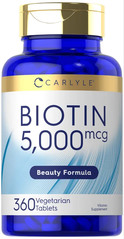 Biotin 5000mcg 360 Tablets Limited Offer