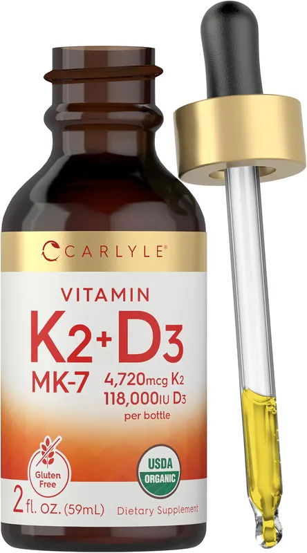 Vitamin K-2 with Vitamin D-3 2oz Liquid Clearance