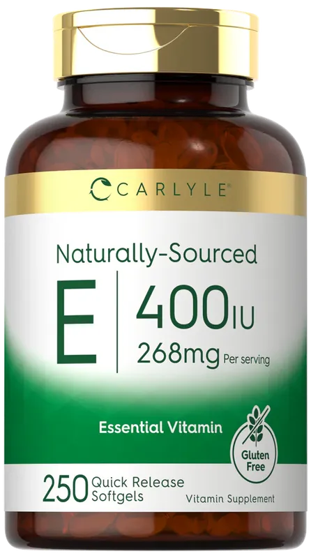 Affordable Vitamin E 400IU per serving 250 Softgels