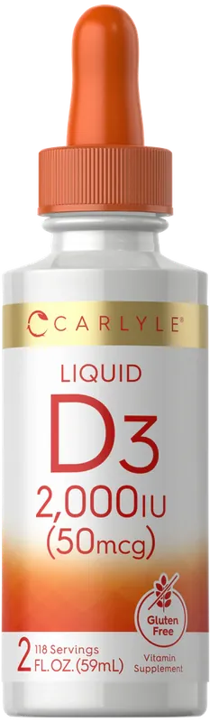 Vitamin D-3 2000IU 2oz Liquid Don't Miss Out