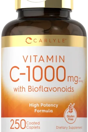 Vitamin C 1000mg per serving with Bioflavonoids 250 Caplets Exclusive Offer